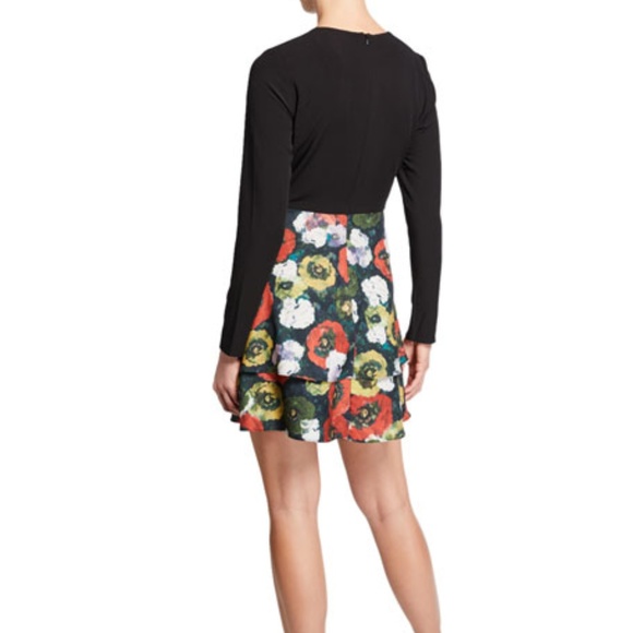 Hutch Tiered Long Sleeve Floral NWT Dress - Picture 2 of 8